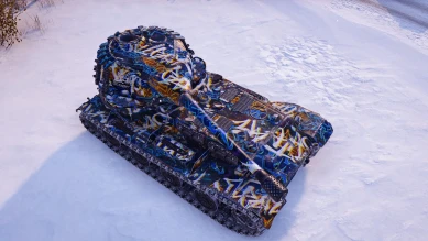 Покупной 2D-стиль «EviL_GrannY штурмовой» в Битве Блогеров 2021 World of Tanks