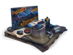 Эмблема, надпись, командир, медаль и большая декаль Near_You в Битве блогеров 2021 World of Tanks