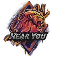 Эмблема, надпись, командир, медаль и большая декаль Near_You в Битве блогеров 2021 World of Tanks