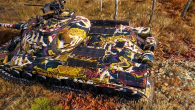 Покупной 2D-стиль «LeBwa штурмовой» в «Битва блогеров 2021» World of Tanks