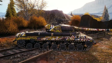 Покупной 2D-стиль «LeBwa штурмовой» в «Битва блогеров 2021» World of Tanks