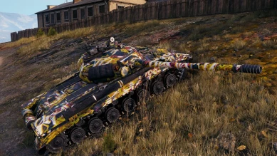 Покупной 2D-стиль «LeBwa штурмовой» в «Битва блогеров 2021» World of Tanks