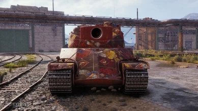 2D-стиль кастомизации «Лунный бык» из марафона «Лунная охота» в World of Tanks