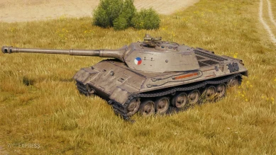 Скриншоты танка Škoda T 45 из обновления 1.12 World of Tanks