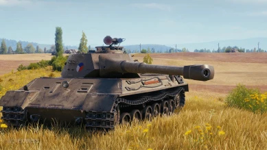 Скриншоты танка Škoda T 45 из обновления 1.12 World of Tanks