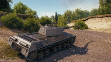Скриншоты танка Škoda T 45 из обновления 1.12 World of Tanks