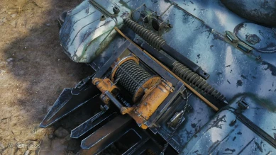 Историчный 3D-стиль «Ледокол» на танк 121 из обновления 1.12 World of Tanks
