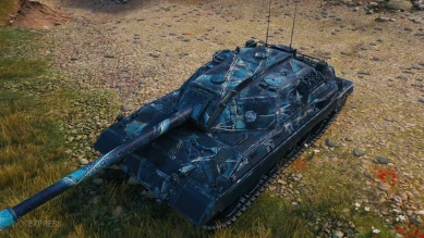 2D-стиль «Ледник» для 4 сезона Боевого пропуска World of Tanks