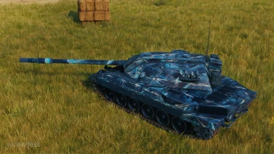 2D-стиль «Ледник» для 4 сезона Боевого пропуска World of Tanks