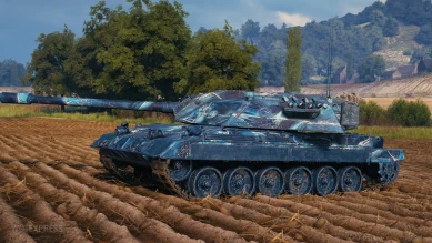 2D-стиль «Ледник» для 4 сезона Боевого пропуска World of Tanks