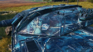 2D-стиль «Ледник» для 4 сезона Боевого пропуска World of Tanks