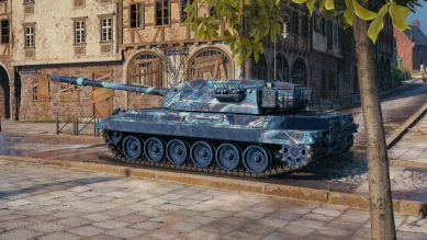 2D-стиль «Ледник» для 4 сезона Боевого пропуска World of Tanks