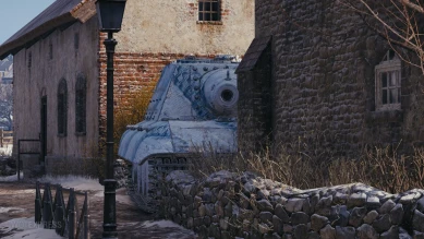 2D-стиль «Снежная пустыня» для 4 сезона Боевого пропуска в World of Tanks