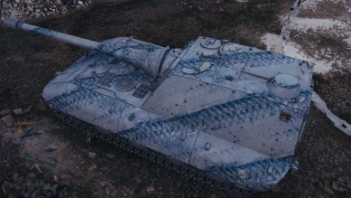 2D-стиль «Снежная пустыня» для 4 сезона Боевого пропуска в World of Tanks