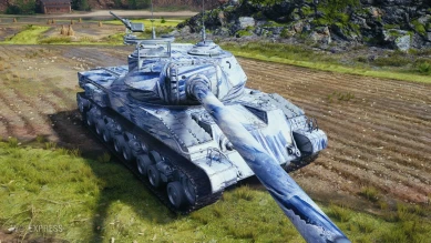 2D-стиль «Наледь» для 4 сезона Боевого пропуска в World of Tanks