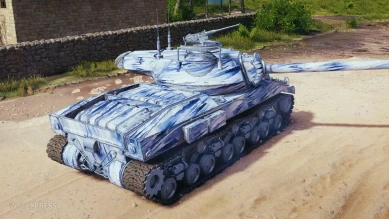 2D-стиль «Наледь» для 4 сезона Боевого пропуска в World of Tanks