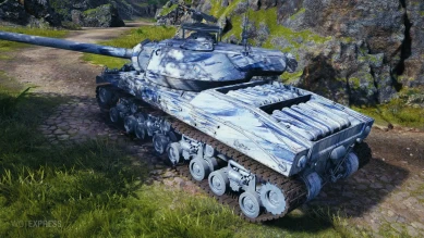 2D-стиль «Наледь» для 4 сезона Боевого пропуска в World of Tanks