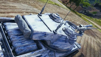 2D-стиль «Наледь» для 4 сезона Боевого пропуска в World of Tanks