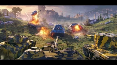 Новое музыкальное сопровождение какого-то раздела в ангаре из патча 1.12 World of Tanks