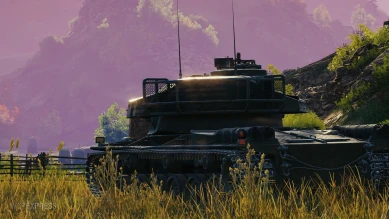 Пятый тест танка Strv K на супертесте World of Tanks