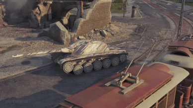 2D-стиль «Пьедестал: серебро» из патча 1.12.1 в World of Tanks