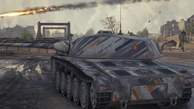 2D-стиль «Пьедестал: серебро» из патча 1.12.1 в World of Tanks