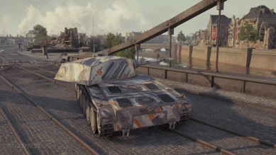 2D-стиль «Пьедестал: серебро» из патча 1.12.1 в World of Tanks