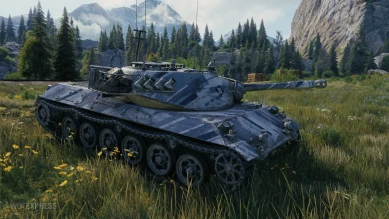 2D-стиль «Пьедестал: бронза» из патча 1.12.1 в World of Tanks