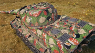 Новая серия камуфляжей «Восточная кухня» из патча 1.12.1 World of Tanks