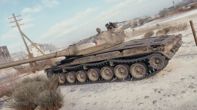 Скриншоты танка Škoda T 56 в World of Tanks