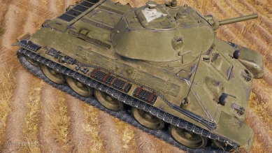 Скриншоты танка Т-34 образца 1940 года с супертеста World of Tanks