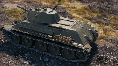 Скриншоты танка Т-34 образца 1940 года с супертеста World of Tanks