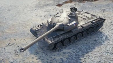 Нерф танка Škoda T 56 на супертесте World of Tanks