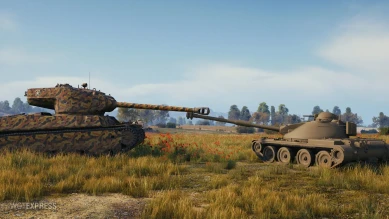 Скриншоты танка ASTRON Rex 105 mm с супертеста World of Tanks