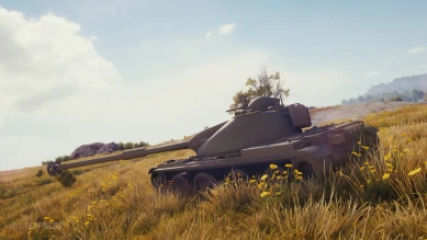 Скриншоты танка ASTRON Rex 105 mm с супертеста World of Tanks