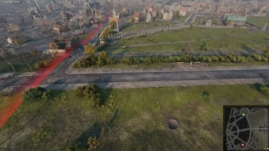 Карта «Руинберг» — ещё правки в центре и на зелени World of Tanks