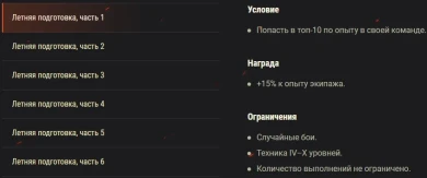 Акция «Летняя подготовка» на этих выходных в World of Tanks