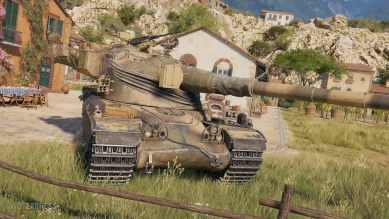 Историчный 3D-стиль «Шарль Мартель» для AMX 50 B в World of Tanks
