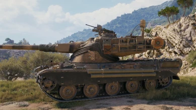 Историчный 3D-стиль «Шарль Мартель» для AMX 50 B в World of Tanks