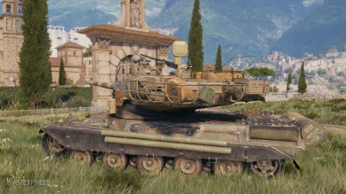 Историчный 3D-стиль «Шарль Мартель» для AMX 50 B в World of Tanks