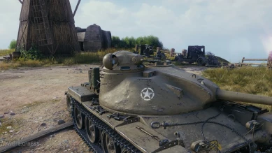 Скриншоты танка ASTRON Rex 105 mm с супертеста World of Tanks