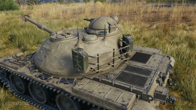 Скриншоты танка ASTRON Rex 105 mm с супертеста World of Tanks