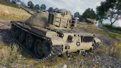 Скриншоты танка ASTRON Rex 105 mm с супертеста World of Tanks