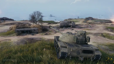 Скриншоты танка ASTRON Rex 105 mm с супертеста World of Tanks