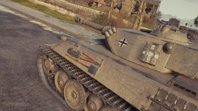 Скриншоты нового танка VK 28.01 mit 10,5 cm L/28 в World of Tanks