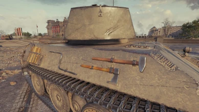 Финальная модель подарочного танка VK 28.01 mit 10,5 cm L/28 в World of Tanks