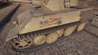 Финальная модель подарочного танка VK 28.01 mit 10,5 cm L/28 в World of Tanks