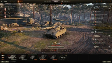 Фугасный премиум танк Caliban на супертесте World of Tanks