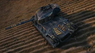 Вымышленный 3D-стиль «Дух войны» для танка Strv K в World of Tanks Вымышленный 3D-стиль «Дух войны» для танка Strv K в World of Tanks