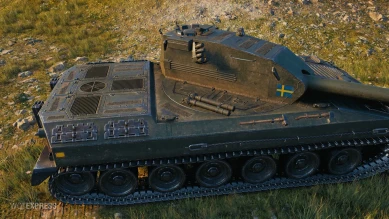 Финальная модель и изменения ТТХ танка Bofors Tornvagn в World of Tanks